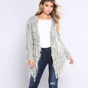 FN Hopeless Wanderer Cardigan - Charcoal